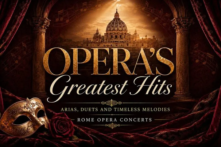 The Trastevere oratory concert with an aperitivo, sold on Viator, a Rome opera concert, opera houses in Rome