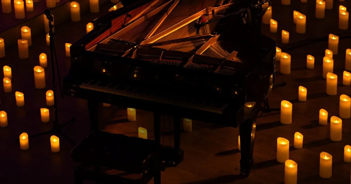 Nocturnes and ballades by candlelight, solo piano, early enough to leave the evening free, a Rome church concert, opera houses in Rome