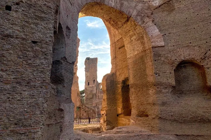 The same 90-minute Baths and Circus Maximus tour sold on Viator, the Baths of Caracalla, opera houses in Rome