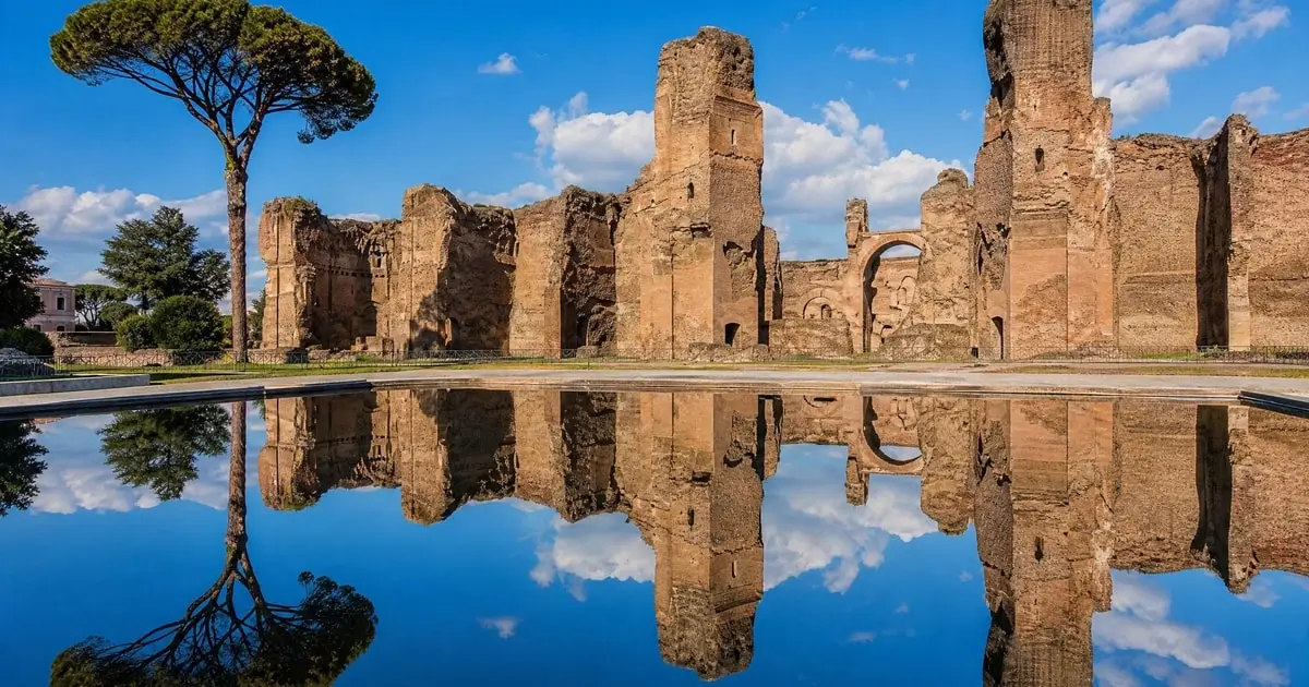 Your entry to the Baths of Caracalla with an app audio guide, at your own pace, the Baths of Caracalla, opera houses in Rome