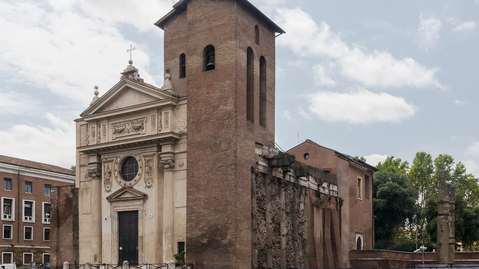 San Nicola in Carcere by the Theatre of Marcellus, opera houses in Rome
